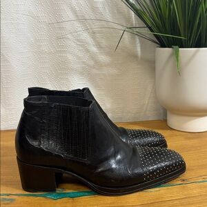 Jo Ghost boots stuffed ankle. 37.5. All leather-Italian.